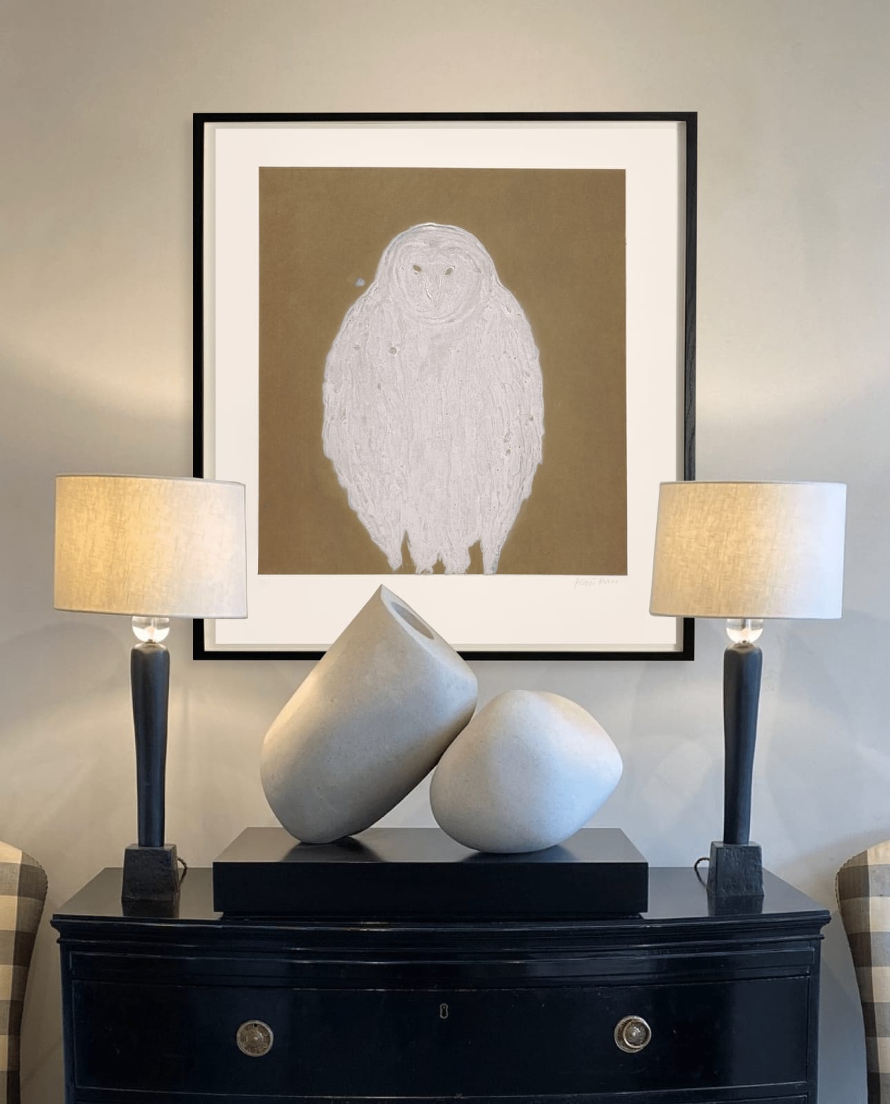 Kate Boxer, Owl (Unframed)