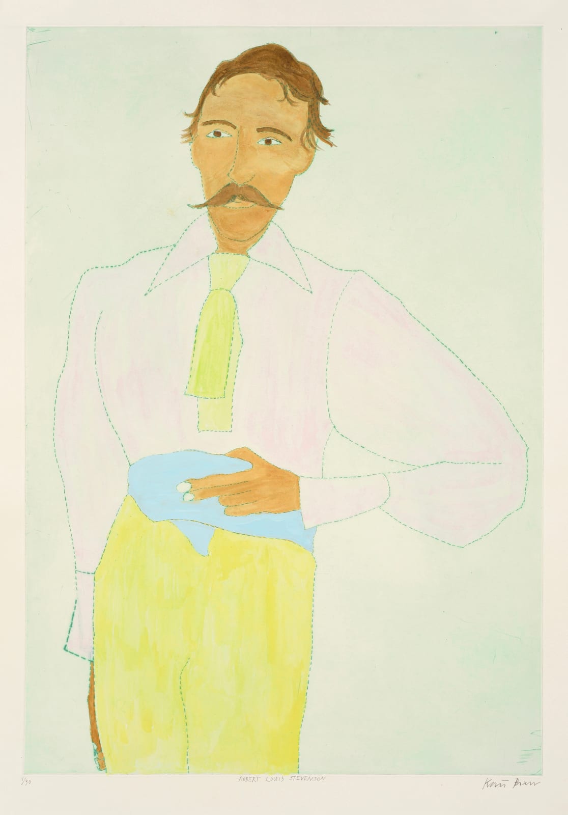 Kate Boxer, Robert Louis Stevenson (Unframed)