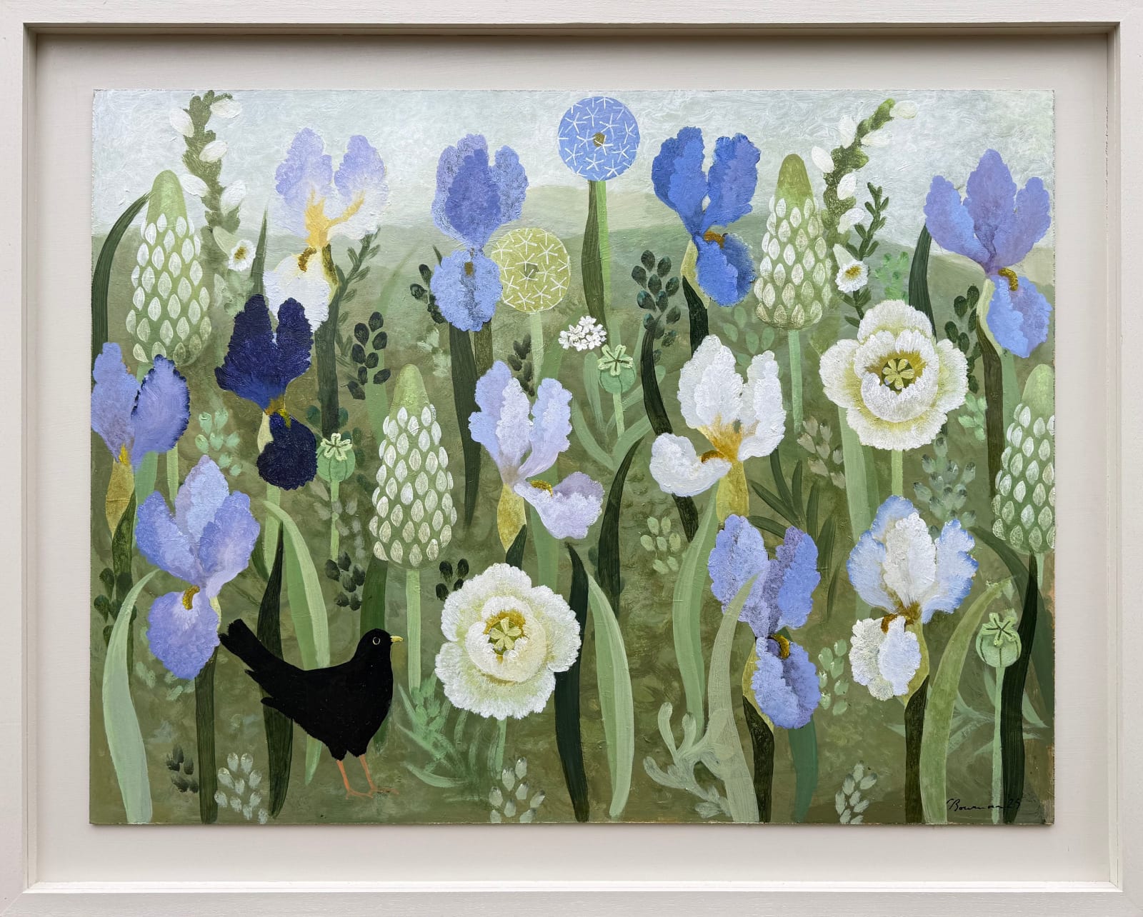 Sarah Bowman, White Poppies (Hungerford Gallery)