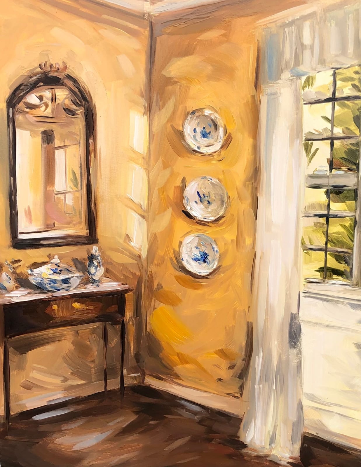 Georgina Crisford, Delphine (Hungerford Gallery)