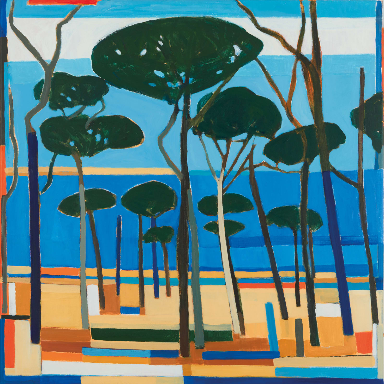 Katharine Edwards, Sentinels Guarding the Sea I (London Gallery)