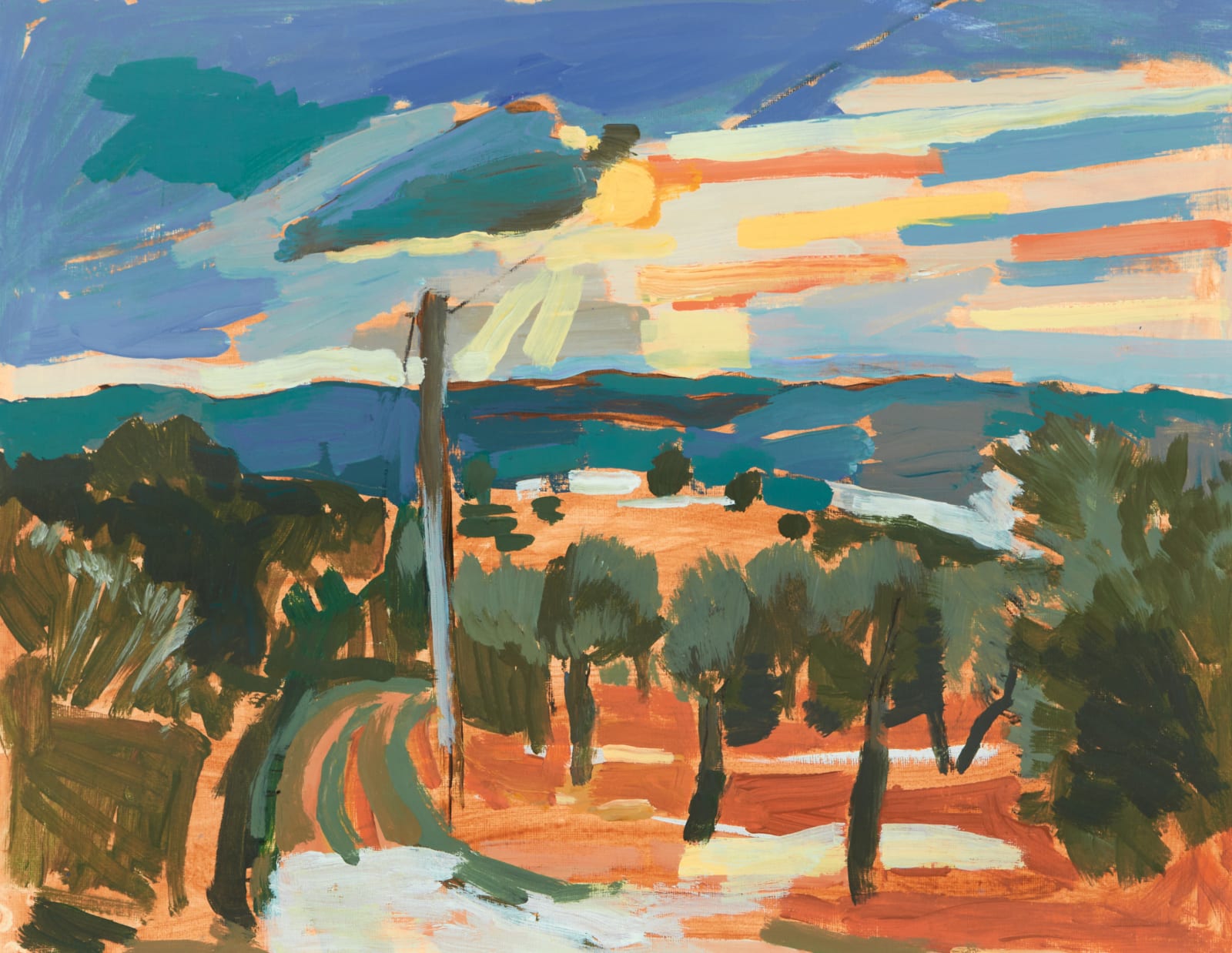 Katharine Edwards, Paisaje Andaluz