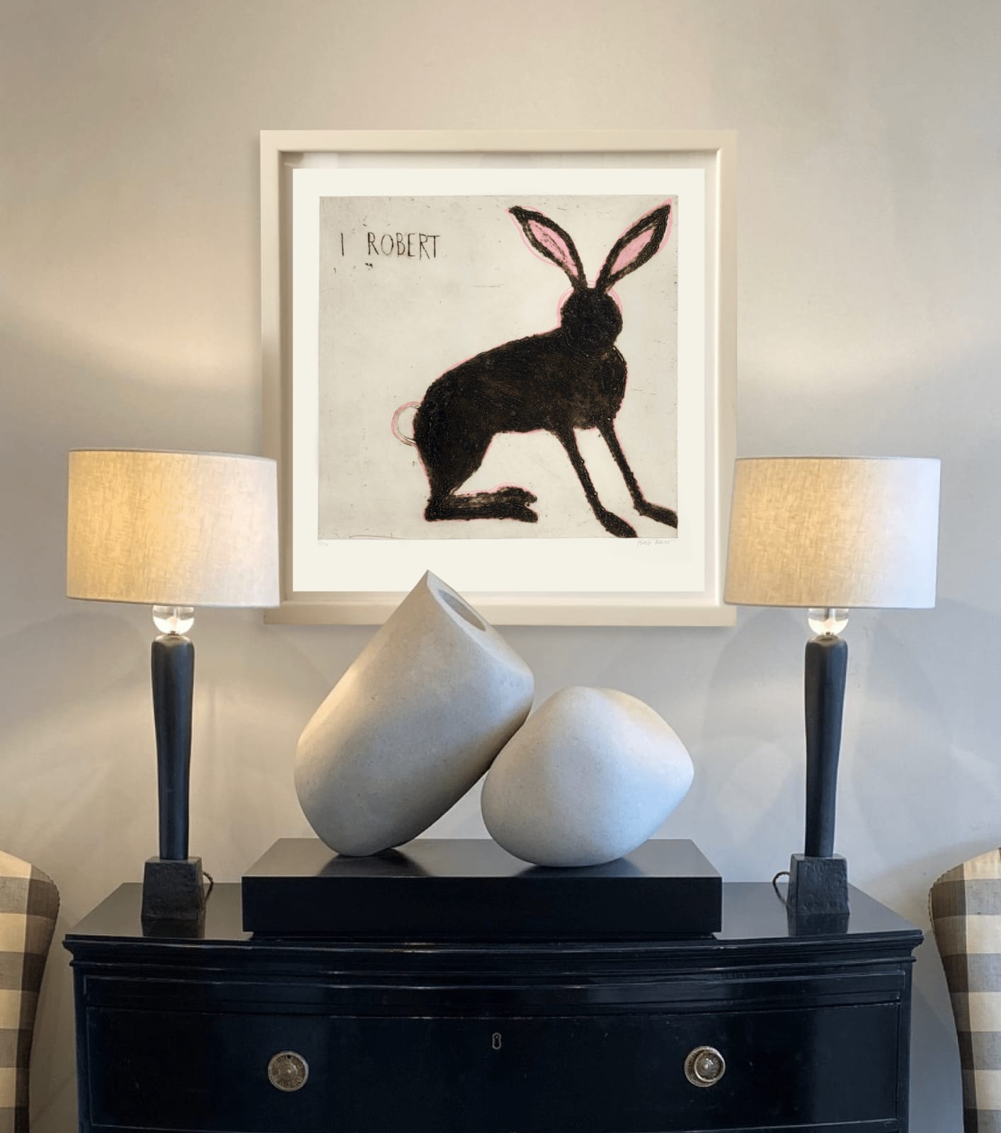 Kate Boxer, I Robert (Unframed)