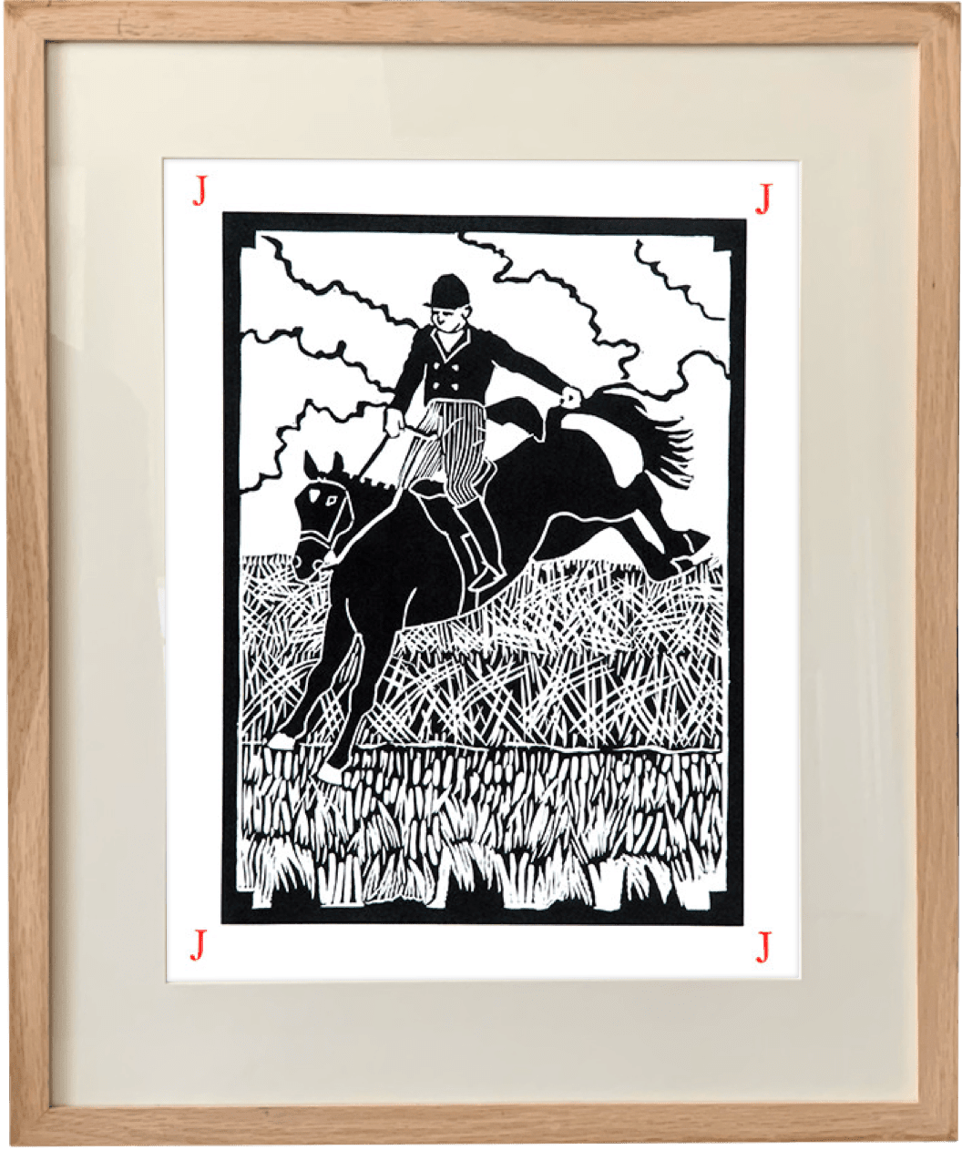 Dione Verulam, j is for jumping (Unframed)