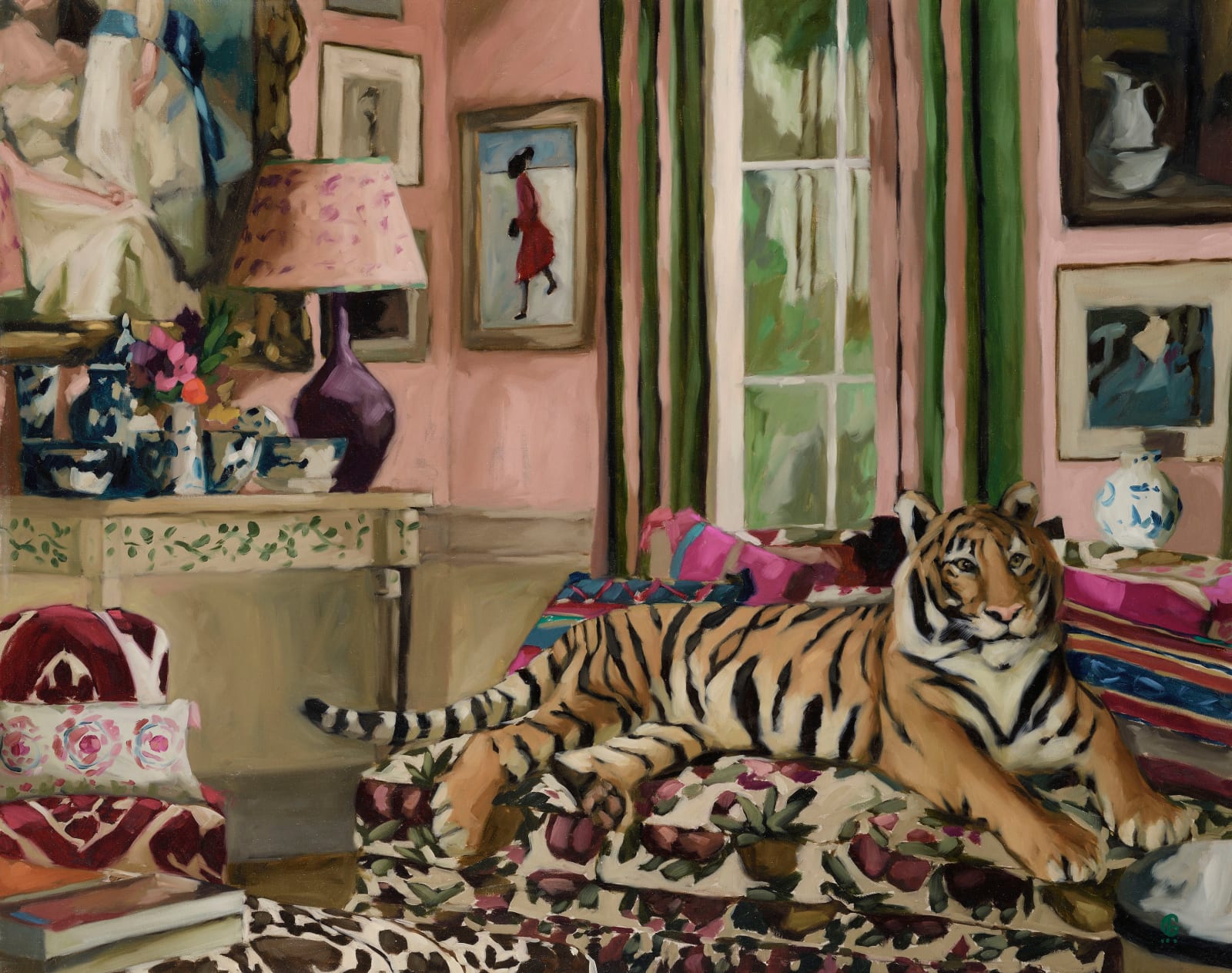 Georgia Fiennes, Elevenses in the Pink Room