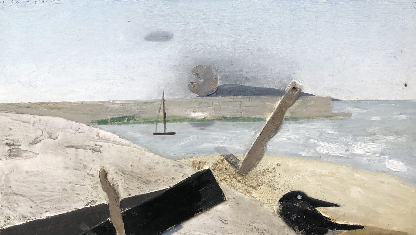 Keith Purser, Crow Island Figures (London Gallery)