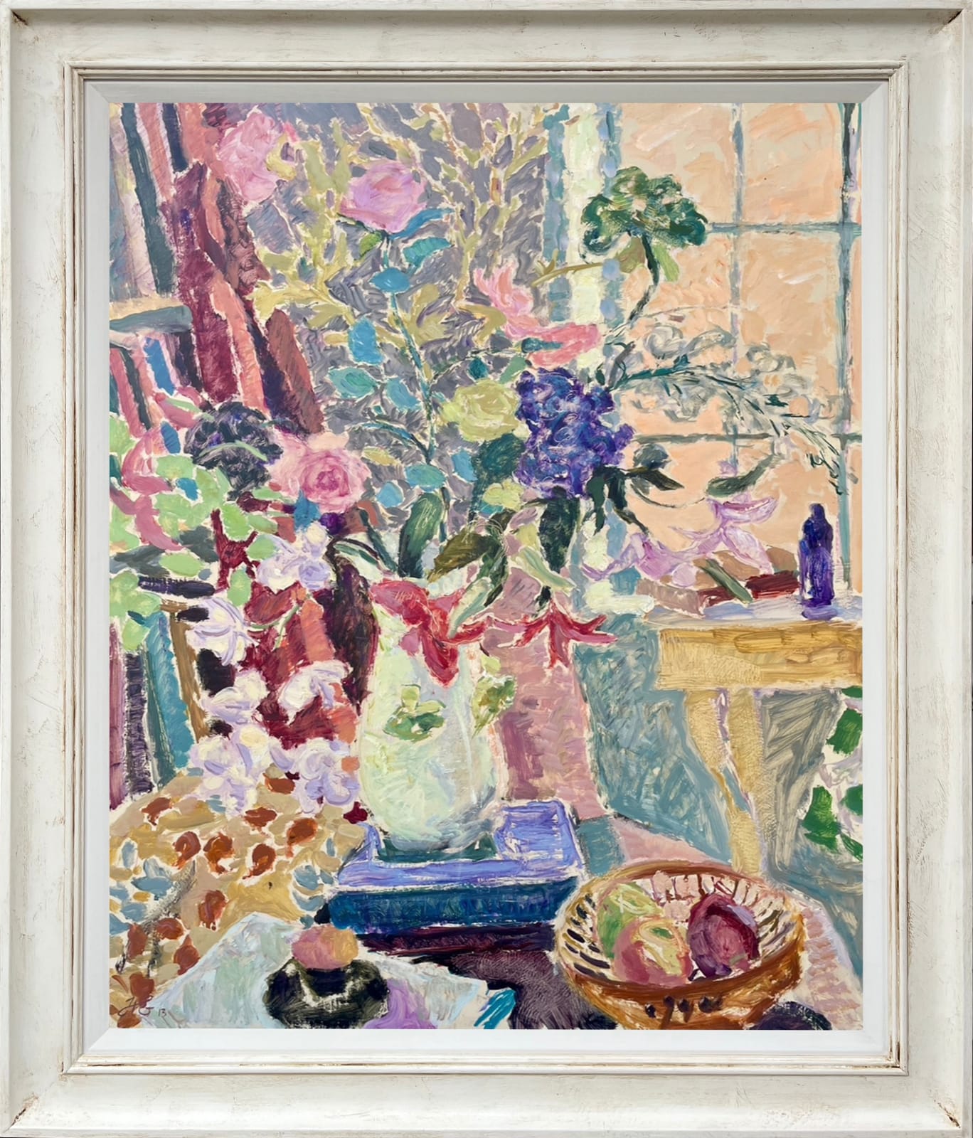 Hugo Grenville, Still Life with Roses and Hydrangea