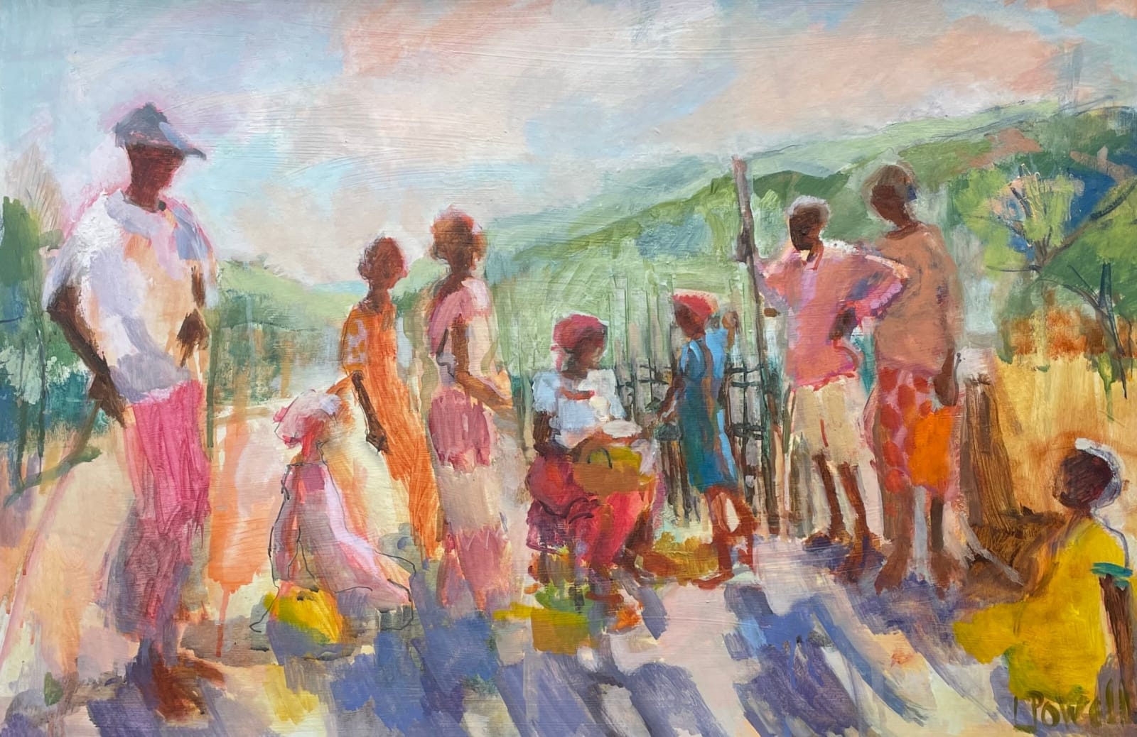 Lucy Powell, Odo's Tribe, Manda Island (London Gallery)