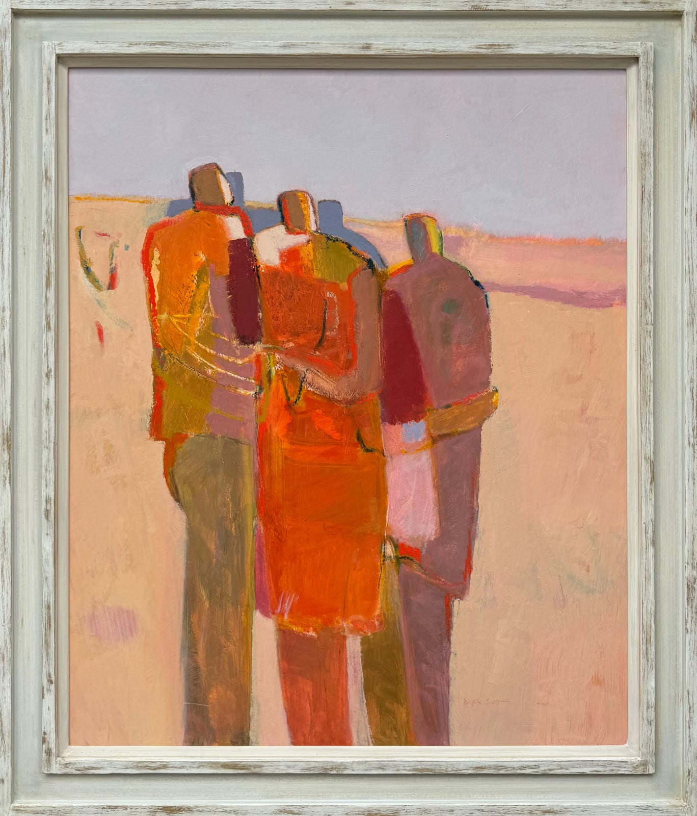 Dafila Scott, The Orange Dress