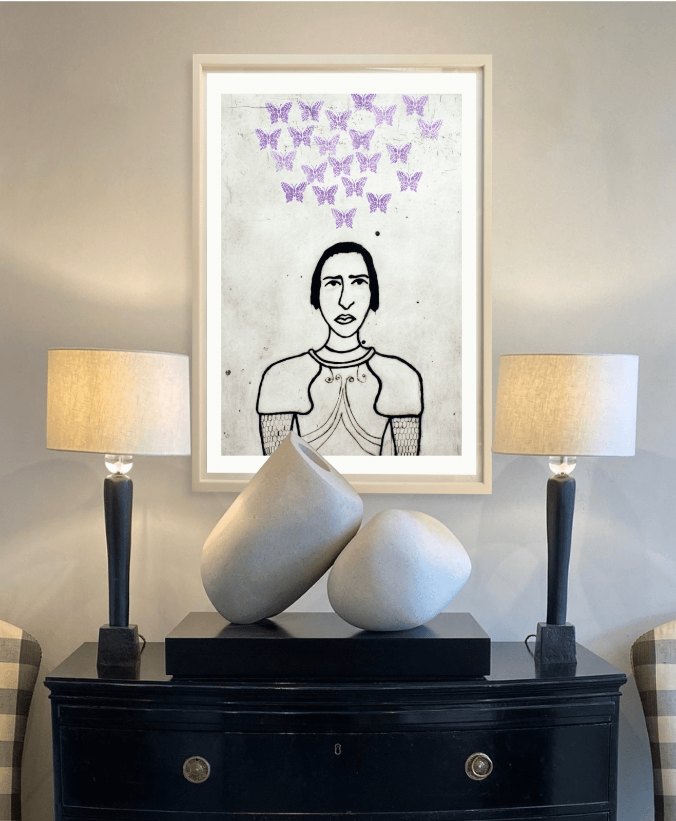 Kate Boxer, Jeanne d'Arc II (Unframed)