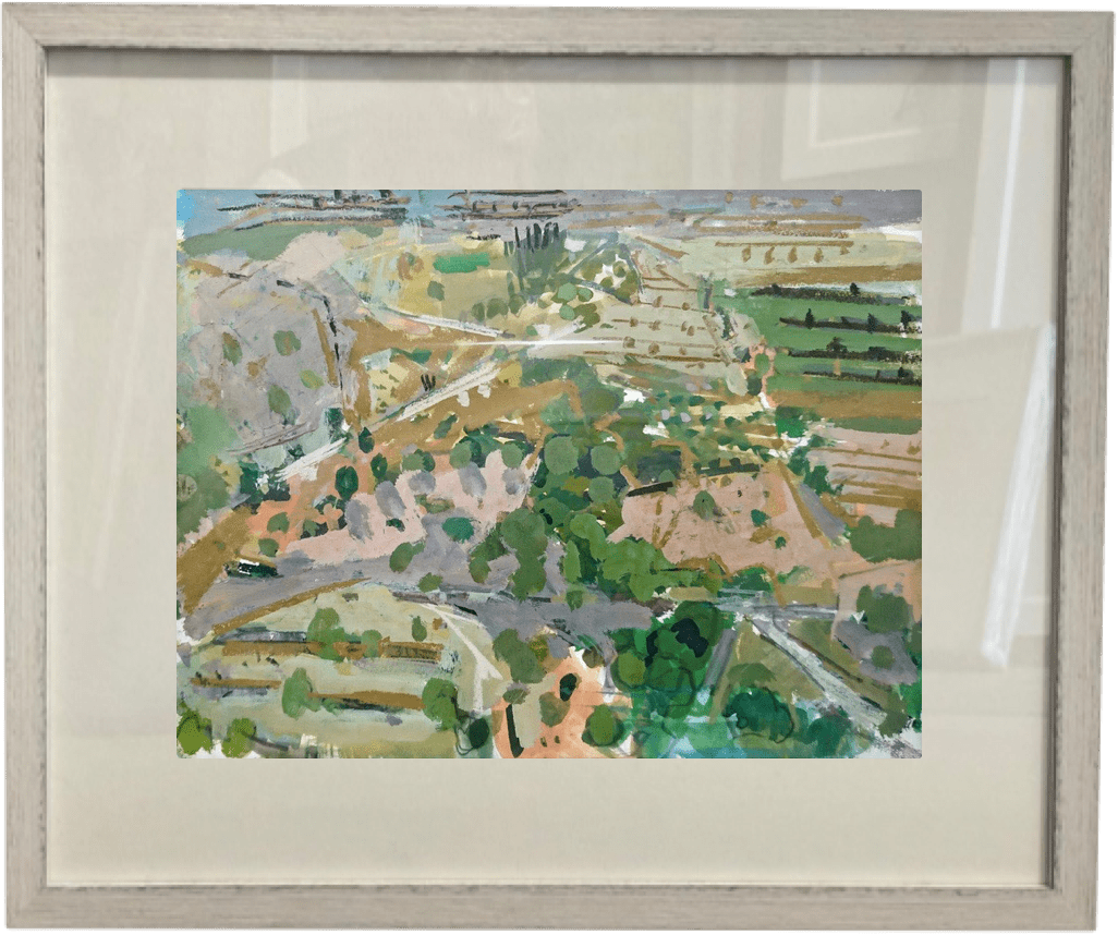 Ian Norris, Hillside Terraces (London Gallery)