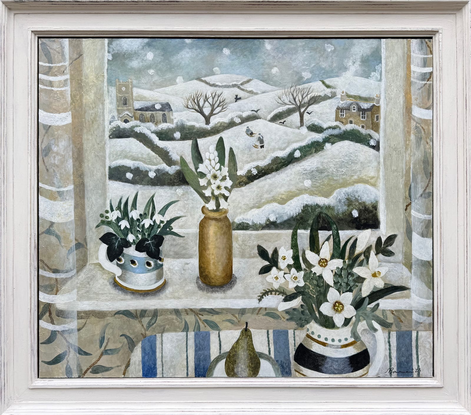 Sarah Bowman, Hyancinths and Snowdrops