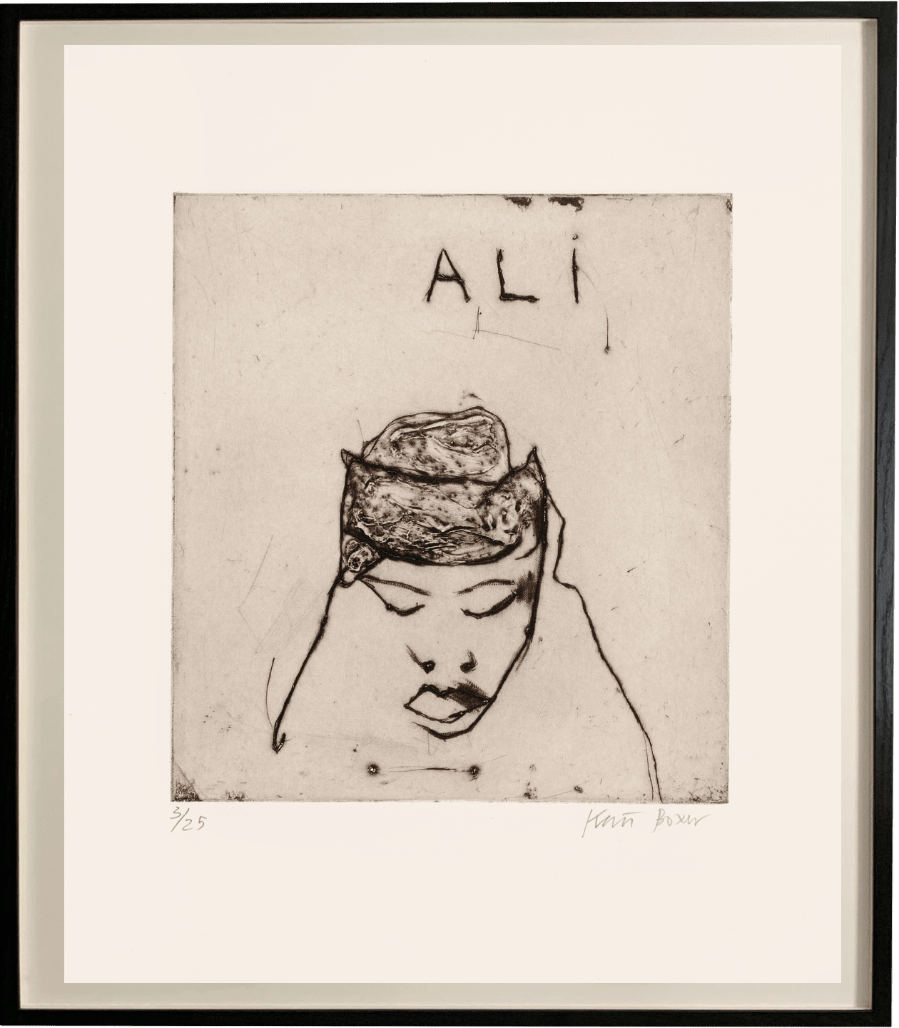 Kate Boxer, Ali (Unframed)
