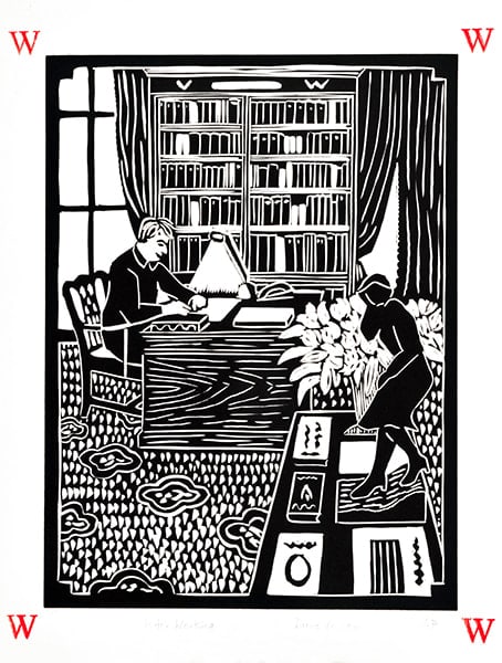 Dione Verulam, w is for working (Unframed)