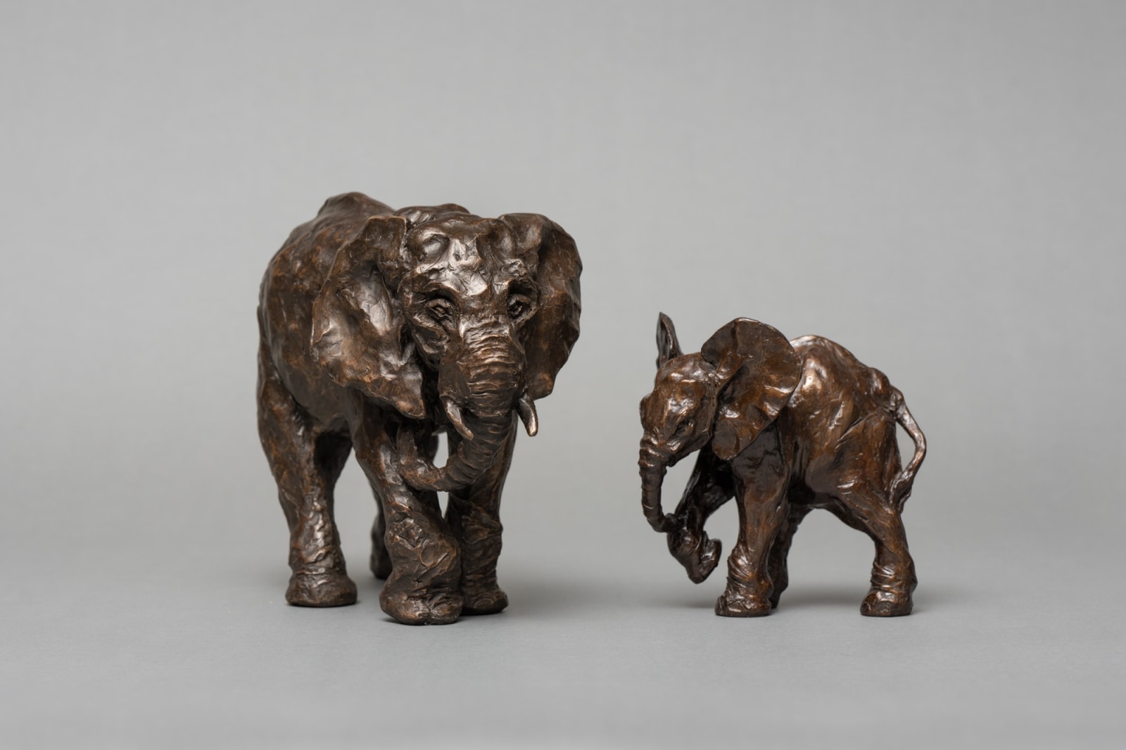 Julia Cassels, Elephant (Mother to Small One)