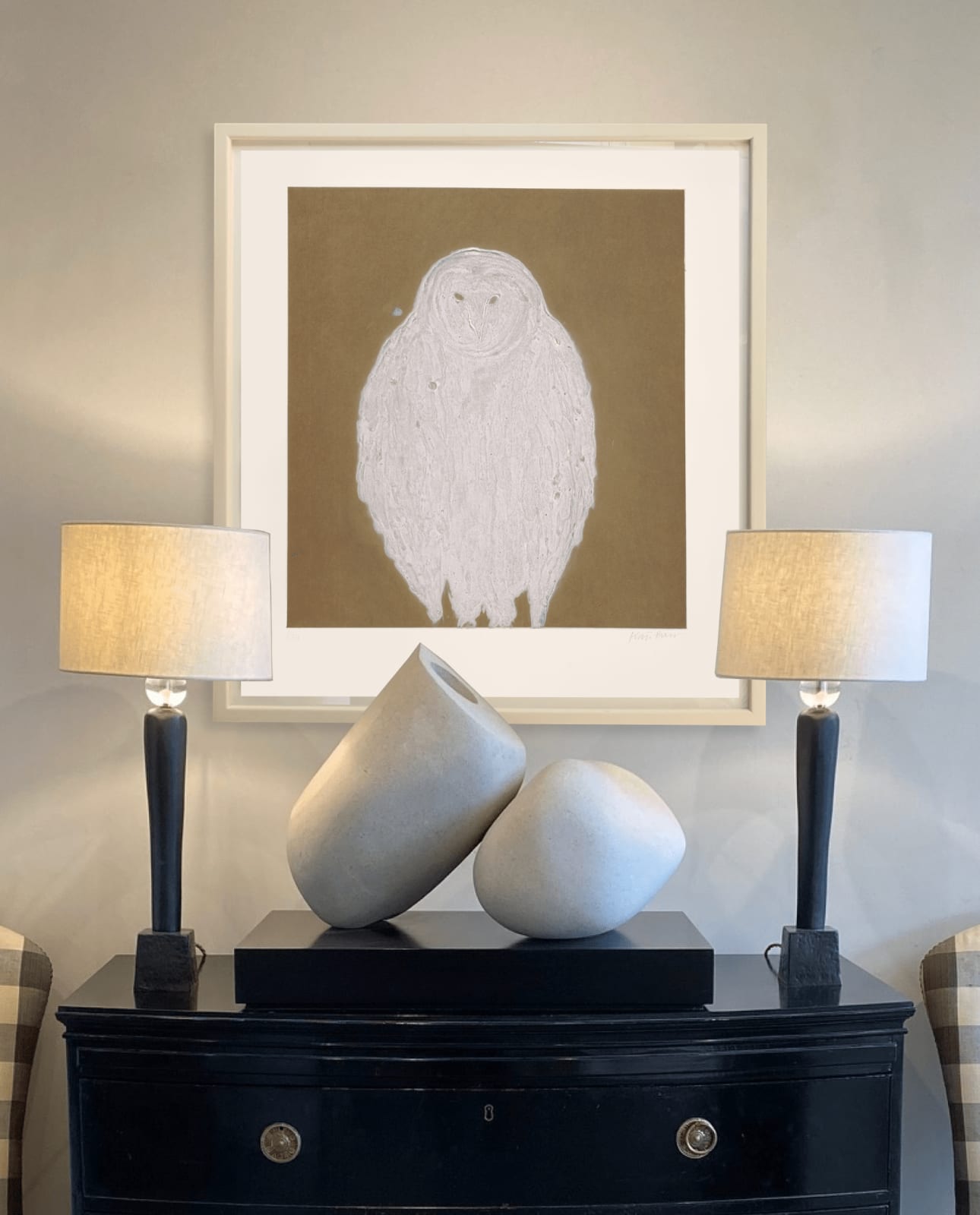 Kate Boxer, Owl (Unframed)