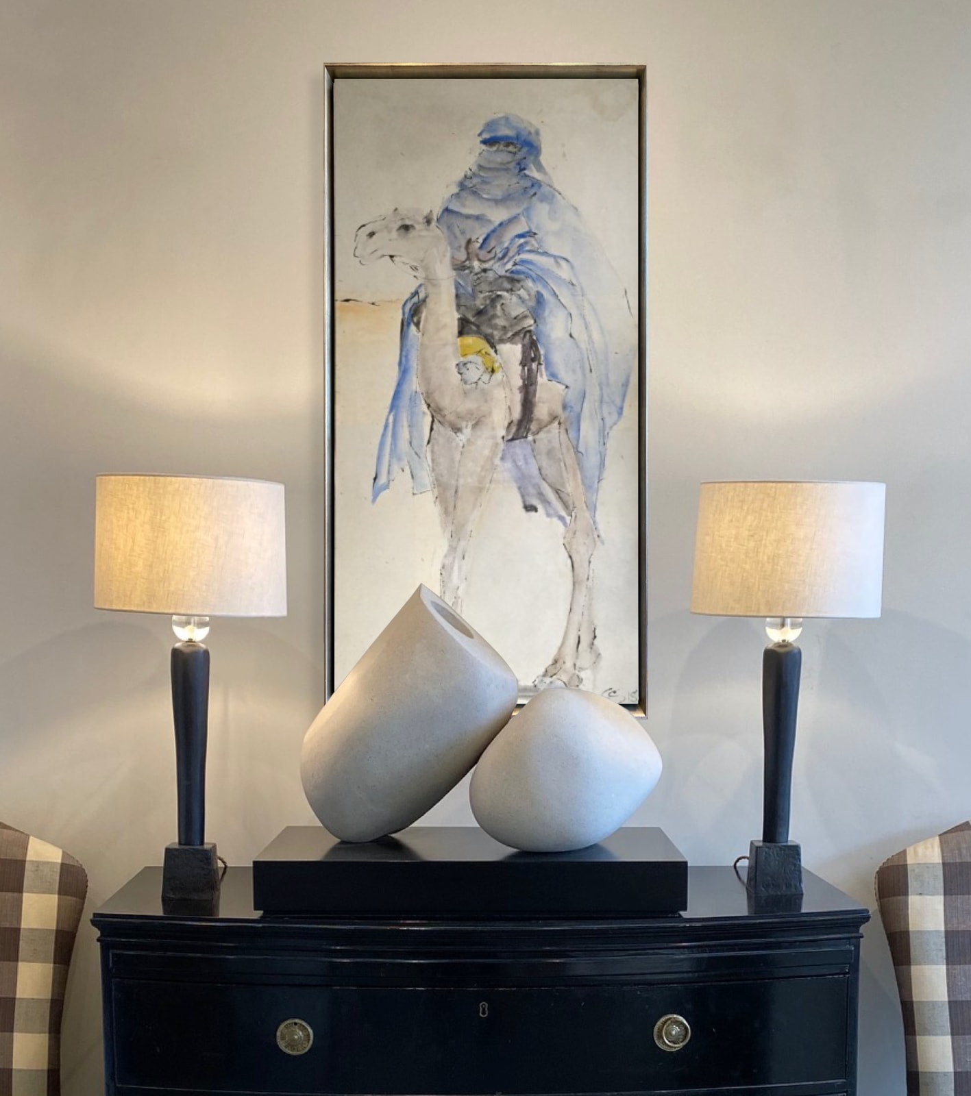 Christine Seifert, Blue Rider (Hungerford Gallery)