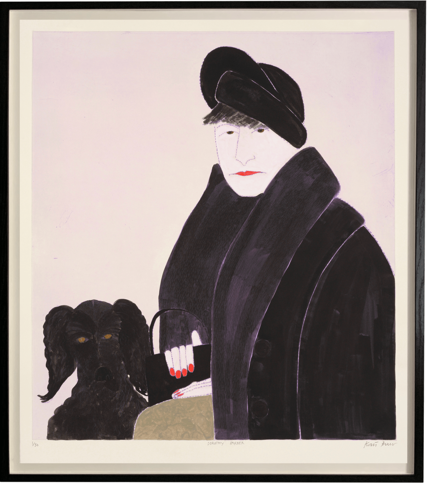 Kate Boxer, Dorothy Parker (Unframed)