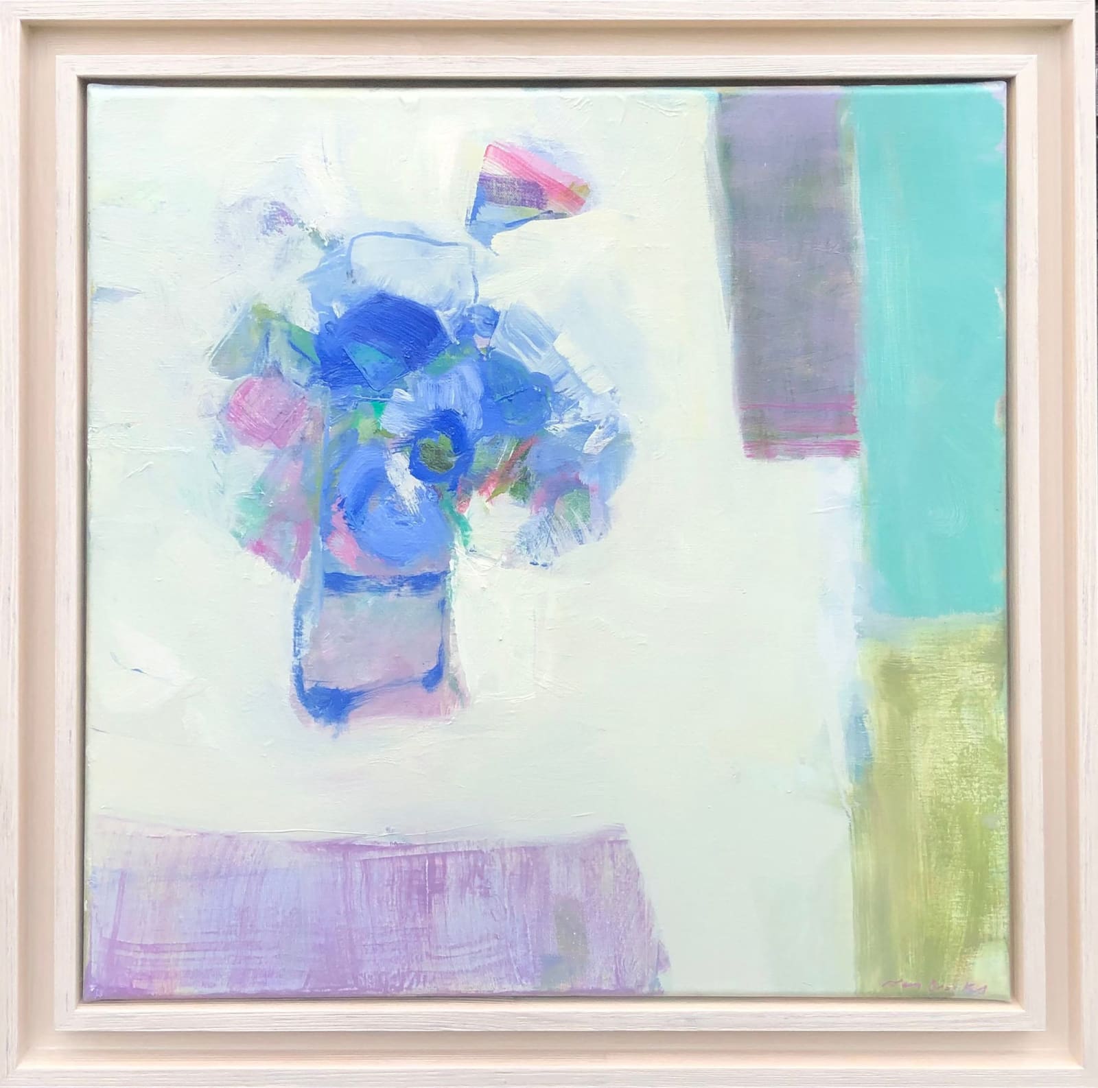 Sam Brooks, Kings Blue with Magenta (Hungerford Gallery)
