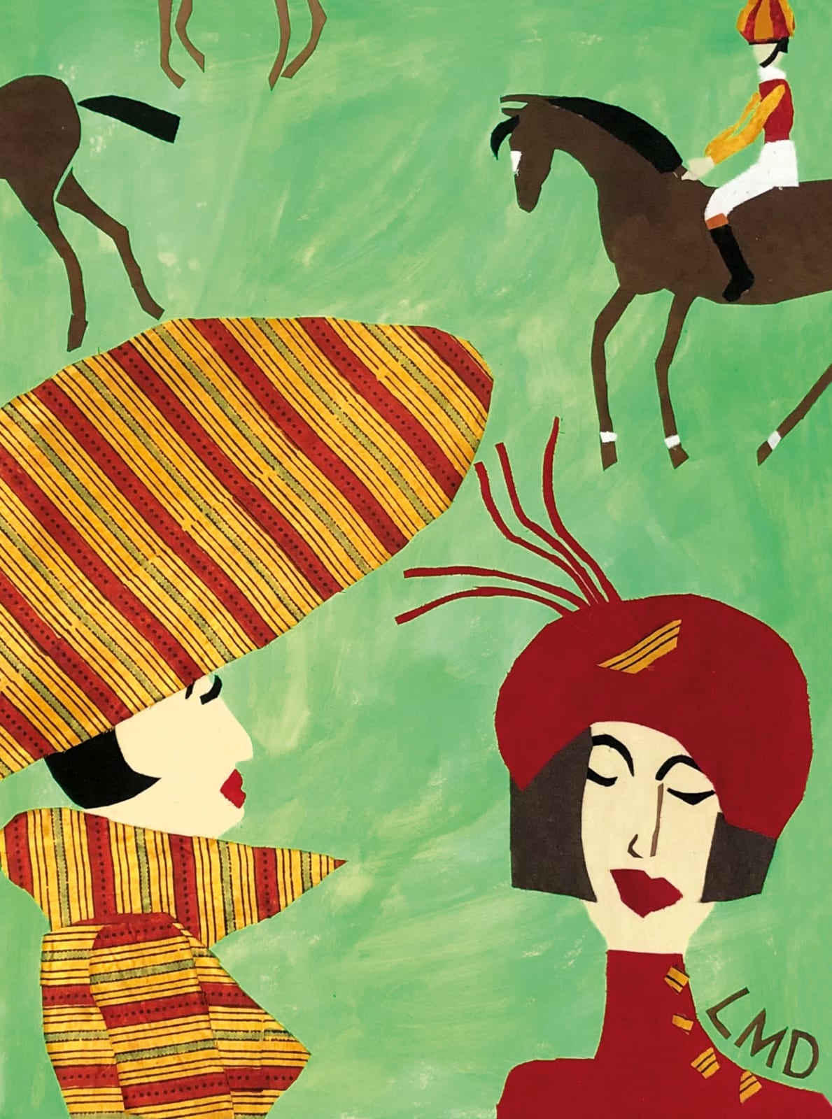 Lucy Dickens, A Day at the Races