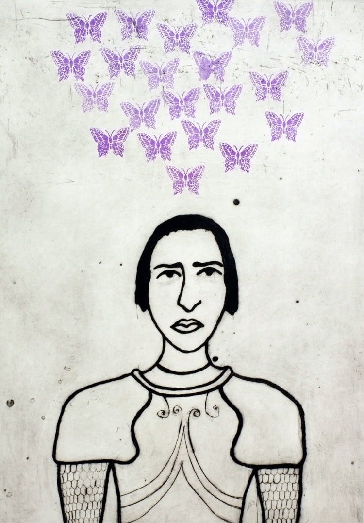 Kate Boxer, Jeanne d'Arc II (Unframed)