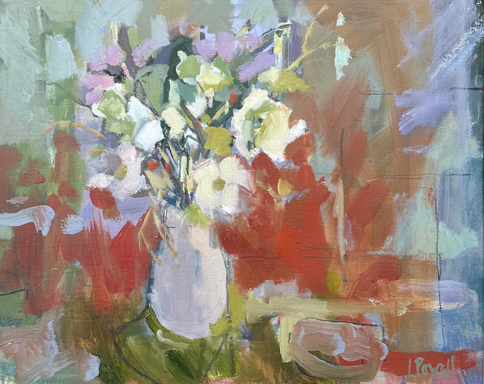 Lucy Powell, Flowers for a Friend (Hungerford Gallery)