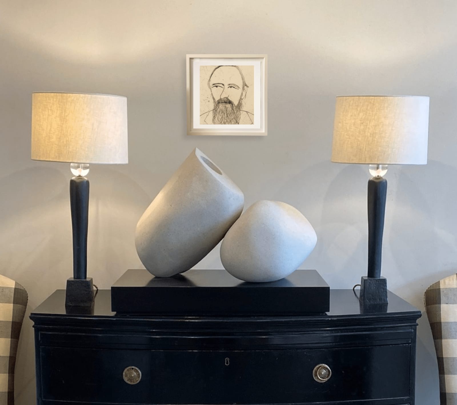 Kate Boxer, Fyodor Dostoevsky (Unframed)