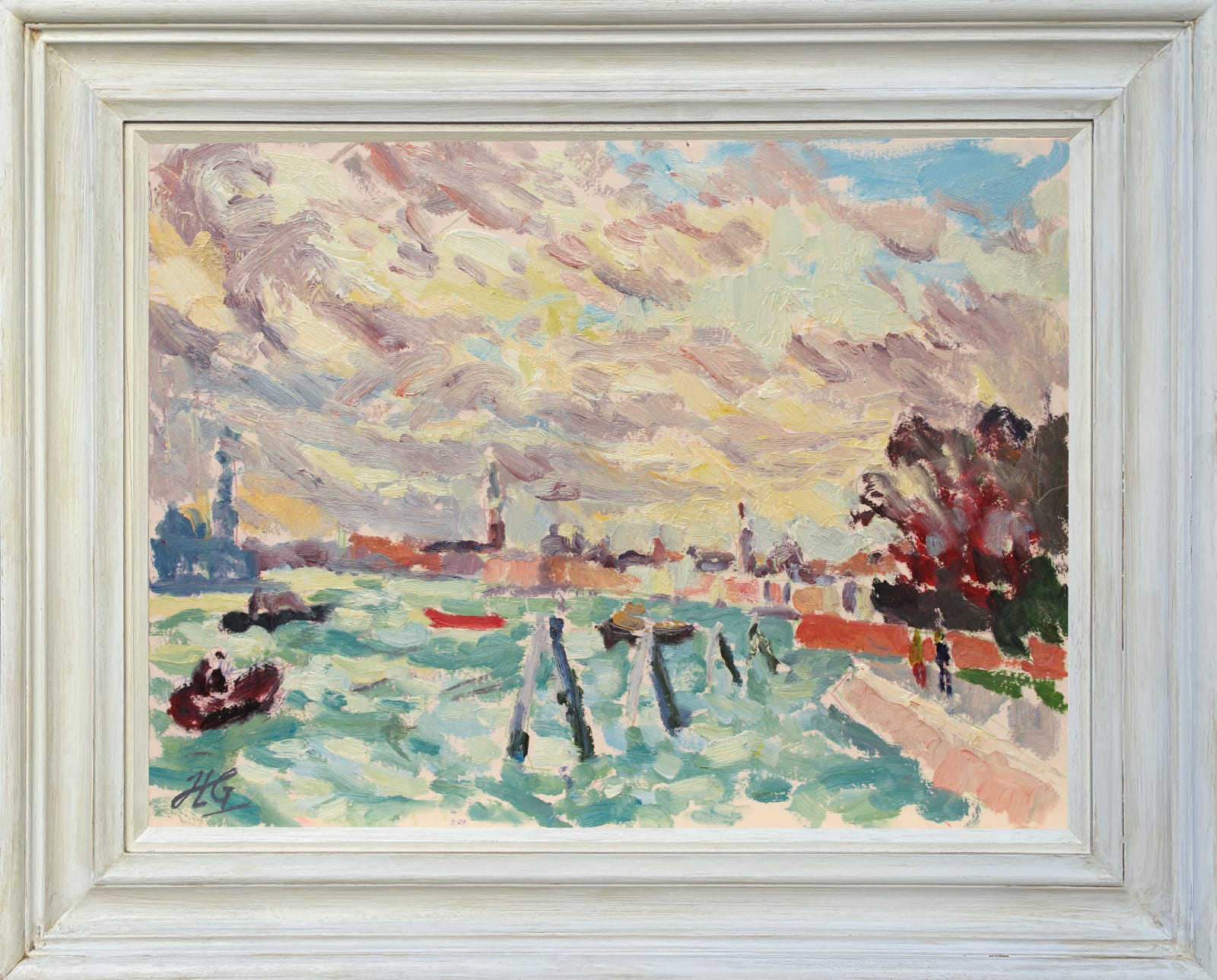 Hugo Grenville, Breezy Afternoon, Venice (London Gallery)