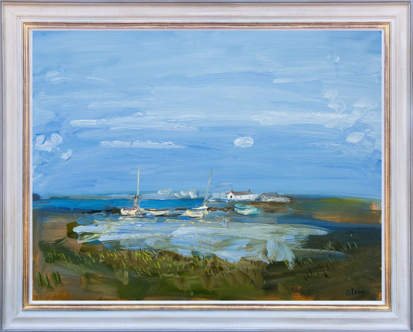 Richard Colson, Moorings and Cottages (London Gallery)