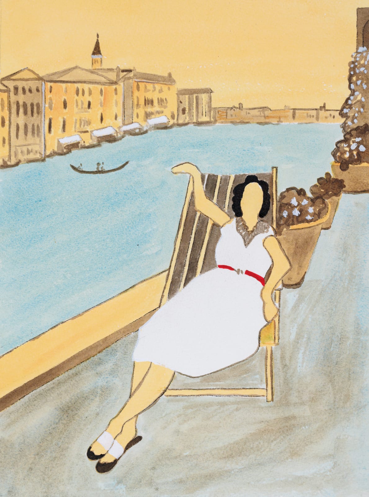 Dione Verulam, Sunbathing, Venice