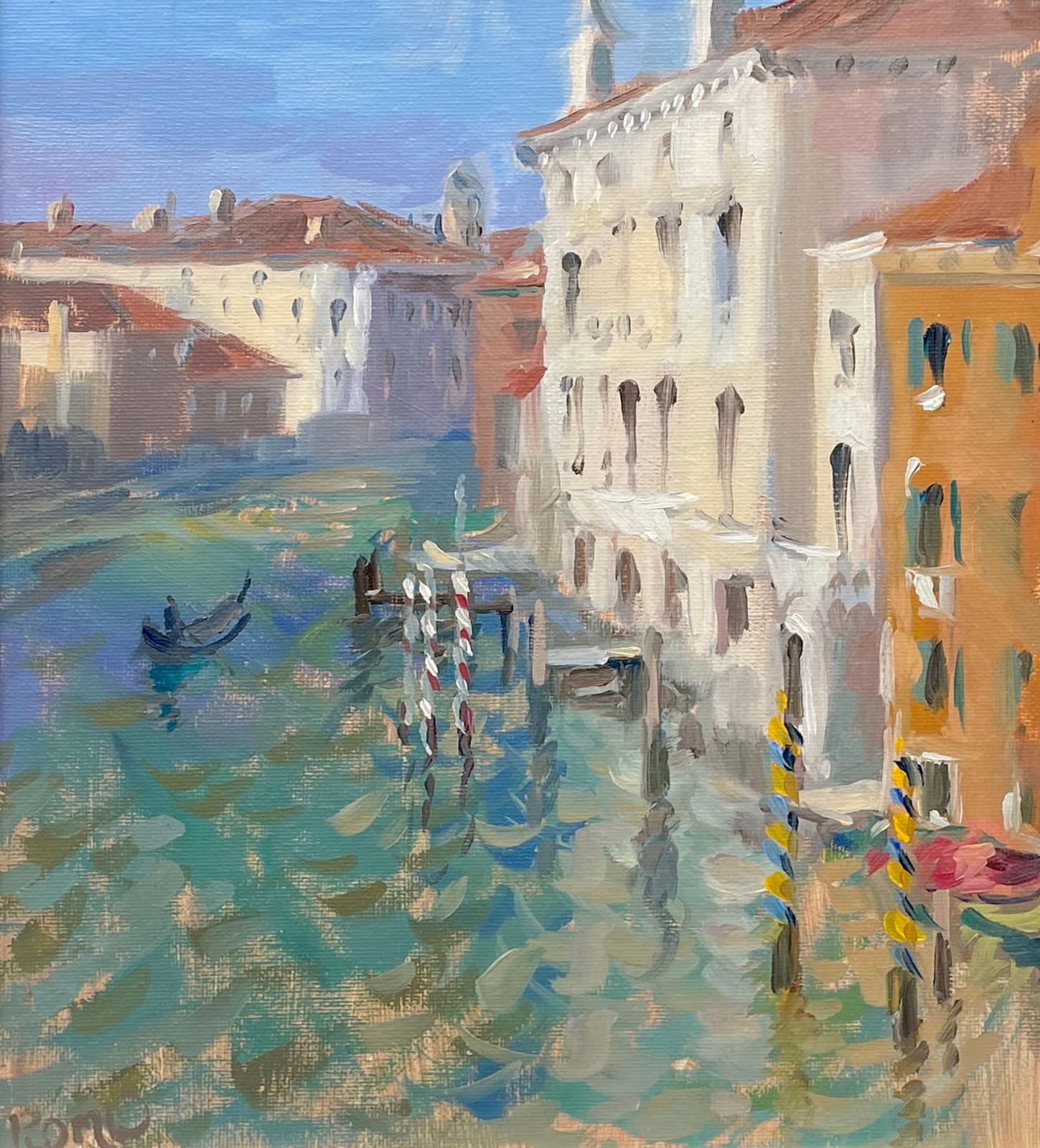 Rachel Wright, Grand Canal from the Accademia, Afternoon (London Gallery)