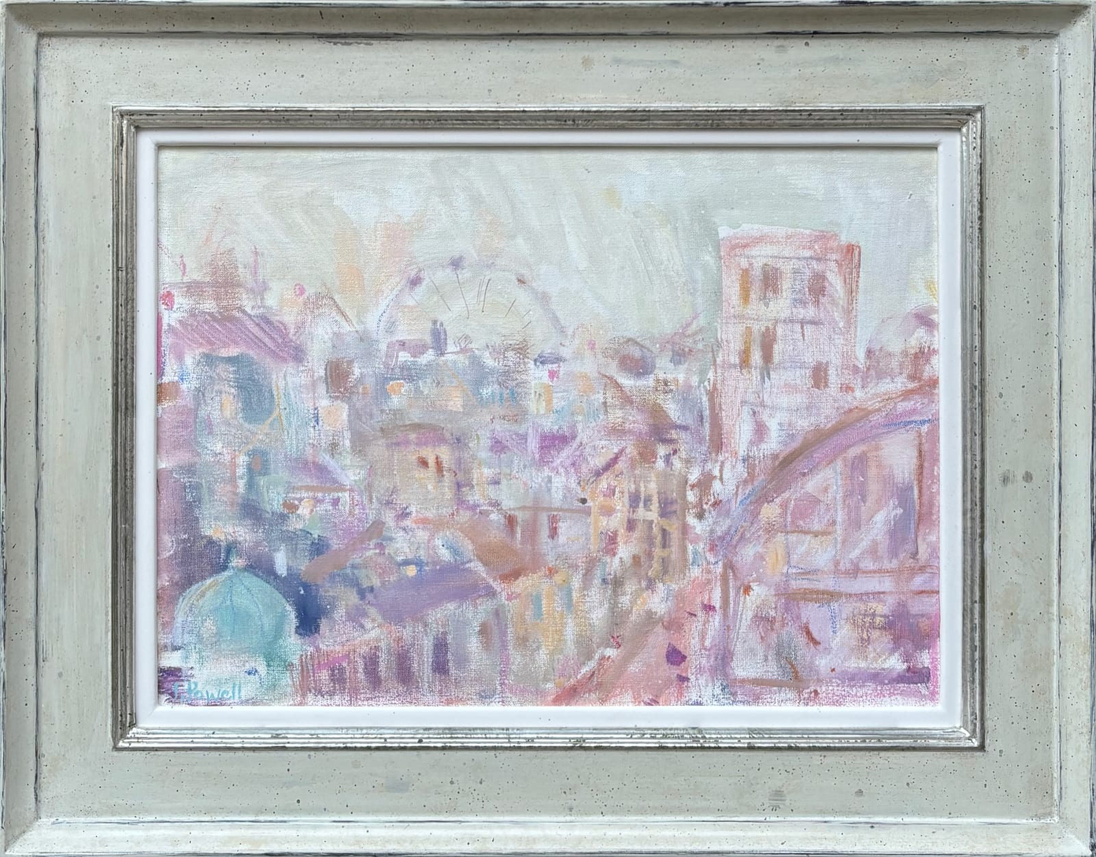 Jemma Powell, Behind the Windows of Soho in Spring (London Gallery)
