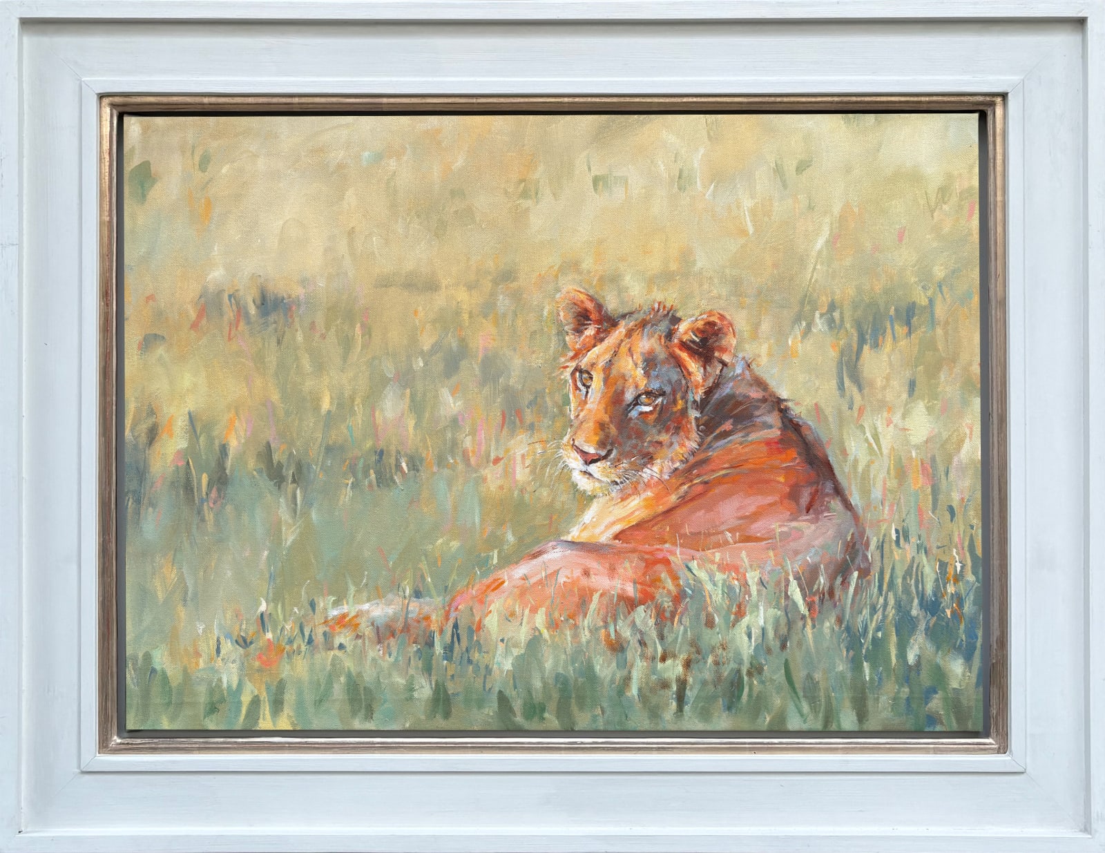 Julia Cassels, Hiding in the Grass (Hungerford Gallery)