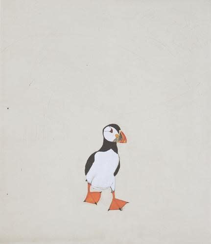 Kate Boxer, Puffin (Unframed)