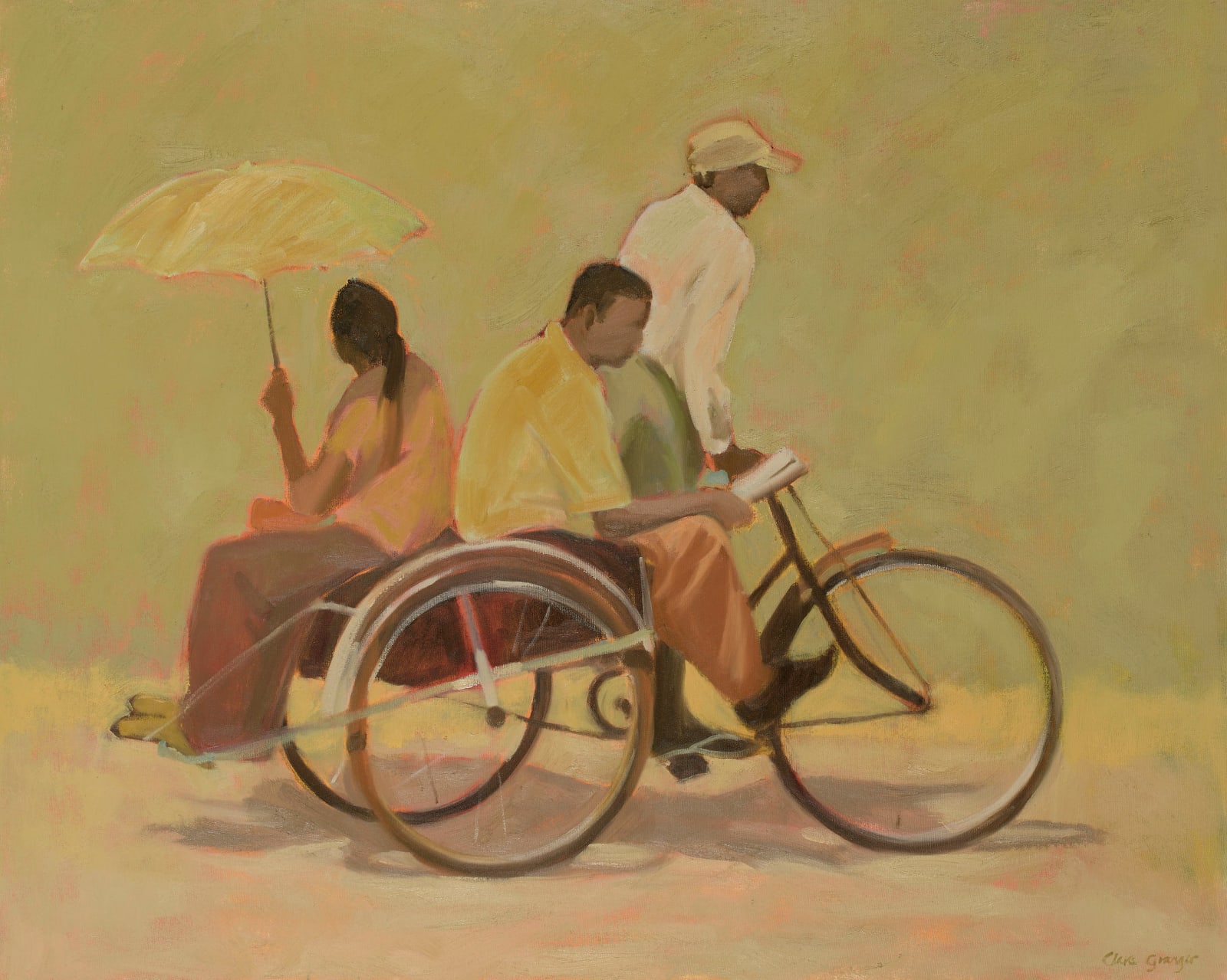 Clare Granger, Yellow Umbrella