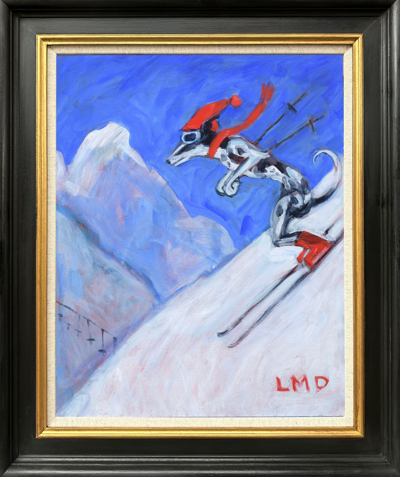 Lucy Dickens, The Black Run (Hungerford Gallery)