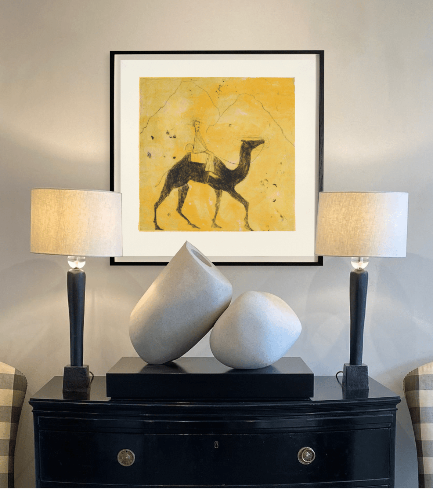 Kate Boxer, Arthur Rimbaud in Abyssinia (Unframed)