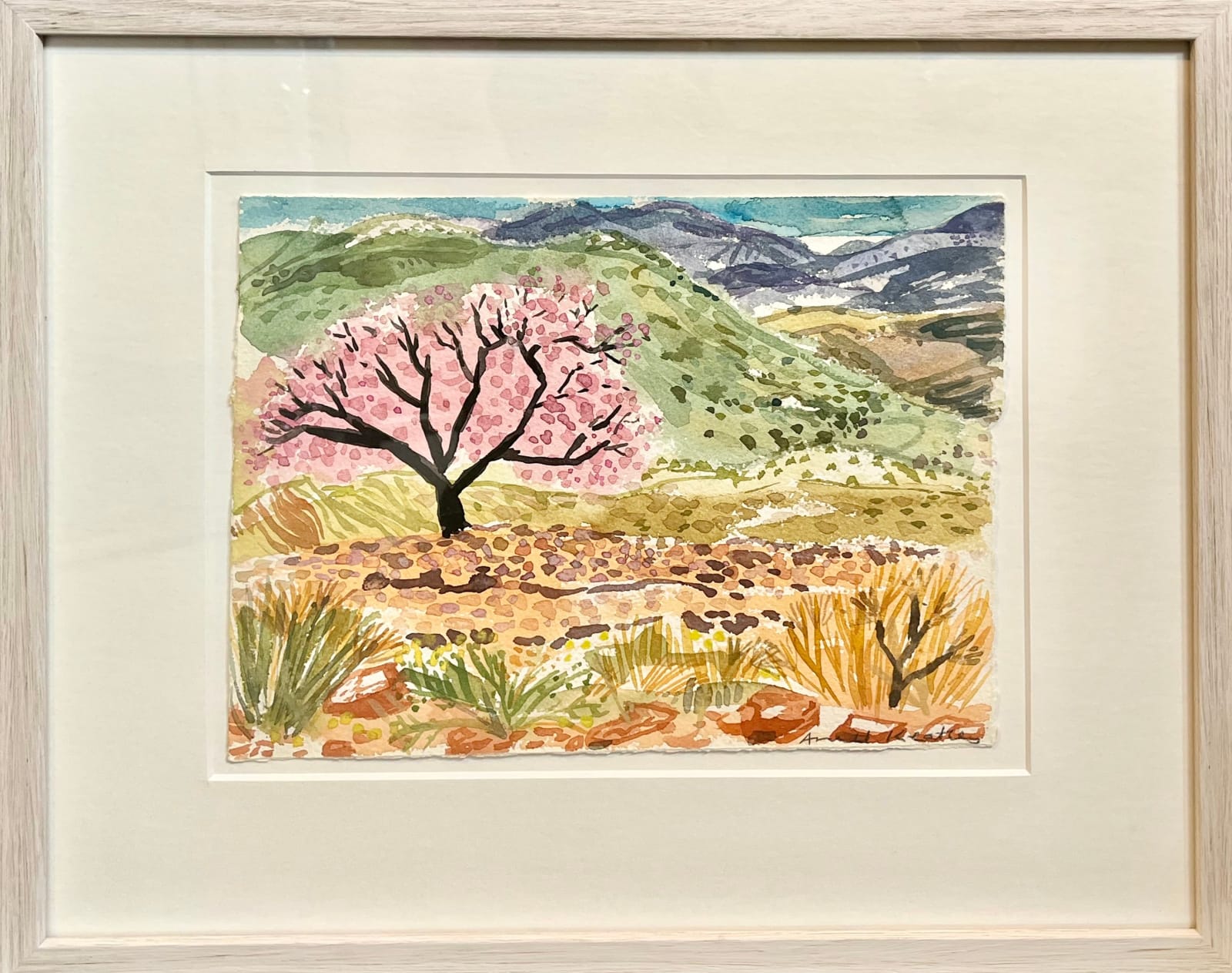 Annabel Keatley, The Mountains of the Alpujarra (Hungerford Gallery)