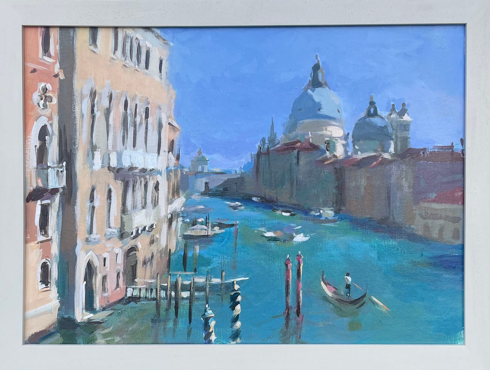 Rachel Wright, Grand Canal View (Hungerford Gallery)