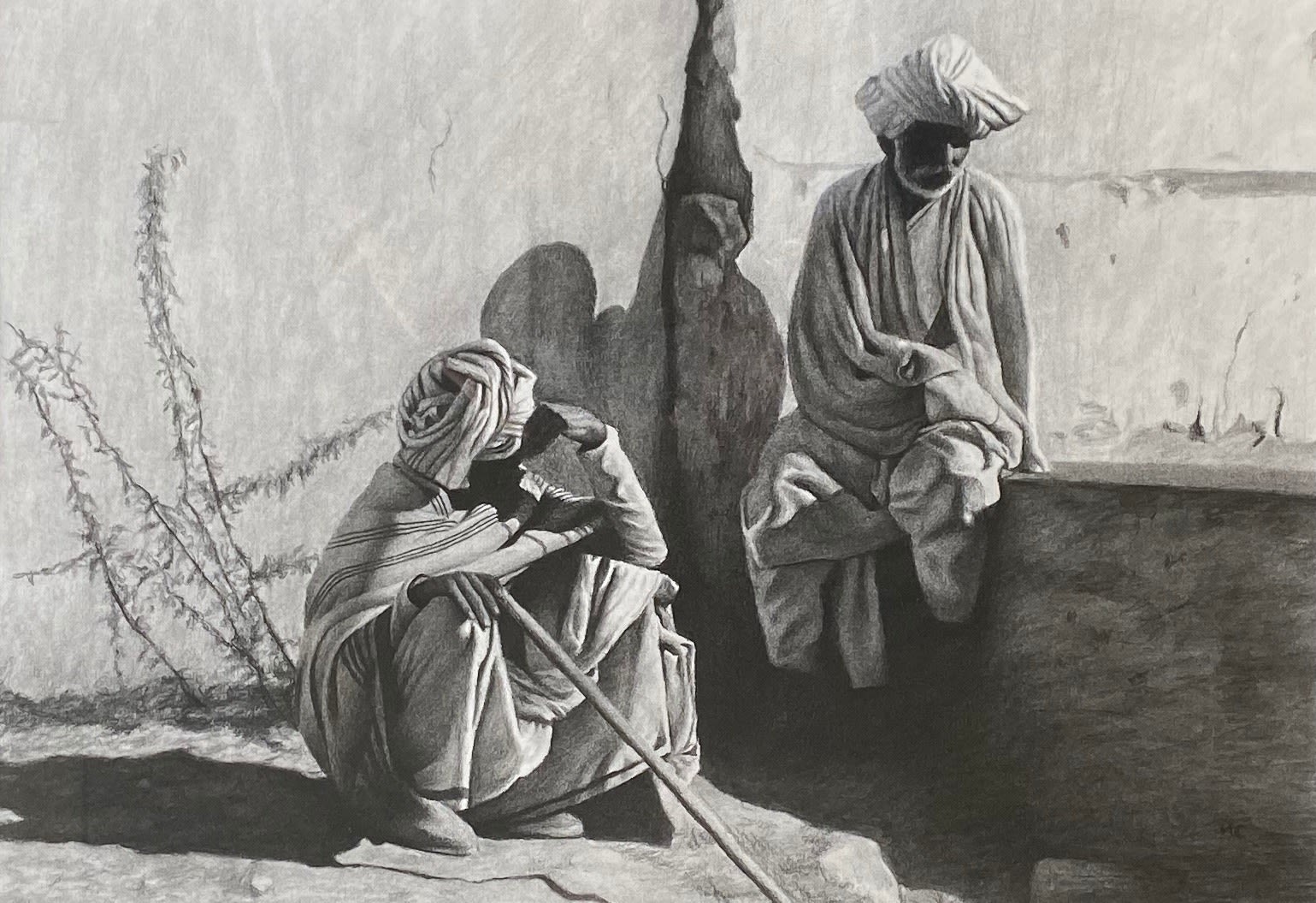 Mark Clark, Two Gujarati Men