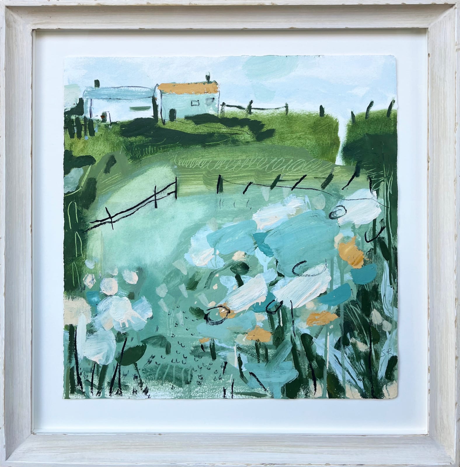 Sam Rudd, Two Stone Cottages (Hungerford Gallery)