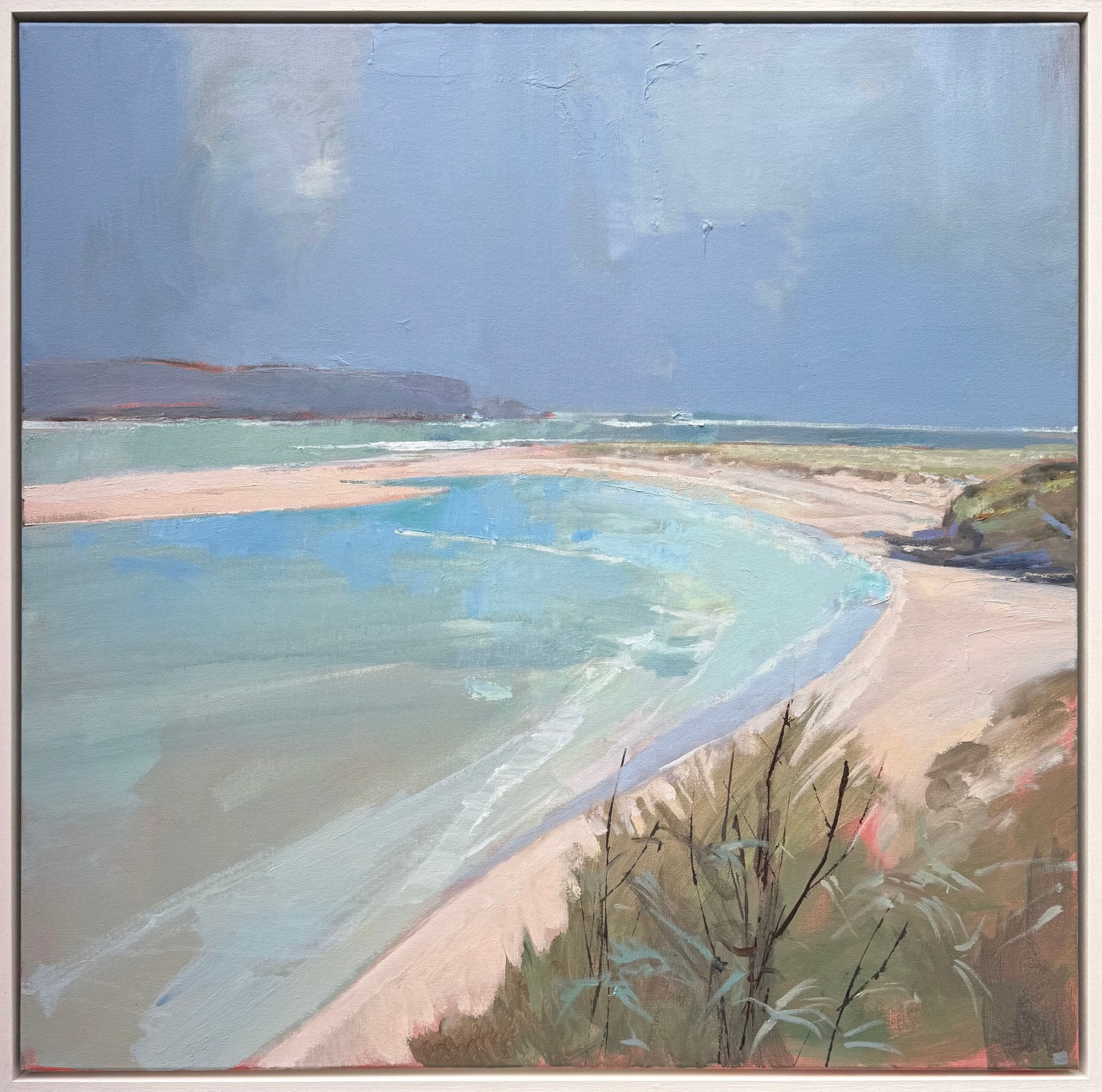 Andrew Jago, Stepper Point from Rock (Hungerford Gallery)