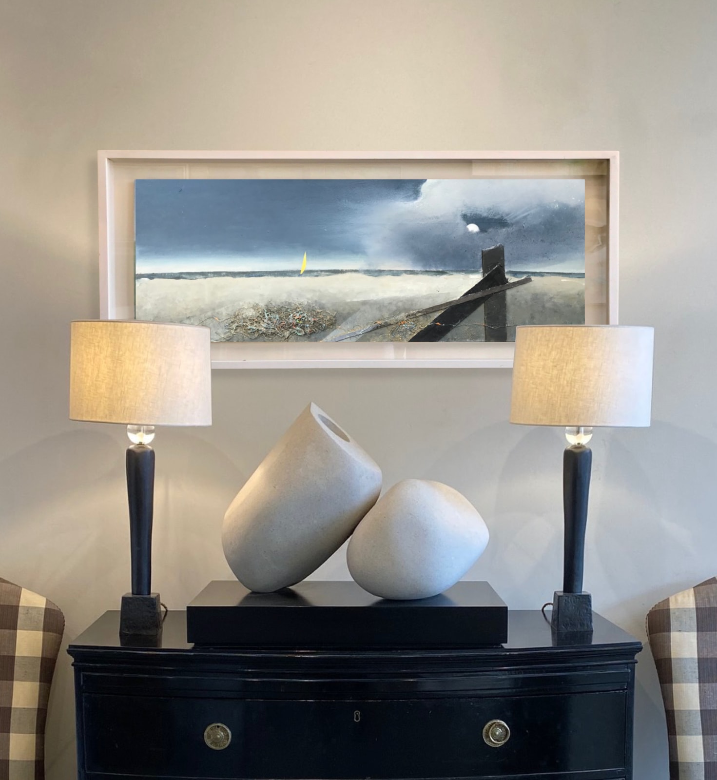 Keith Purser, Debris Moonlight, 2017 (London Gallery)