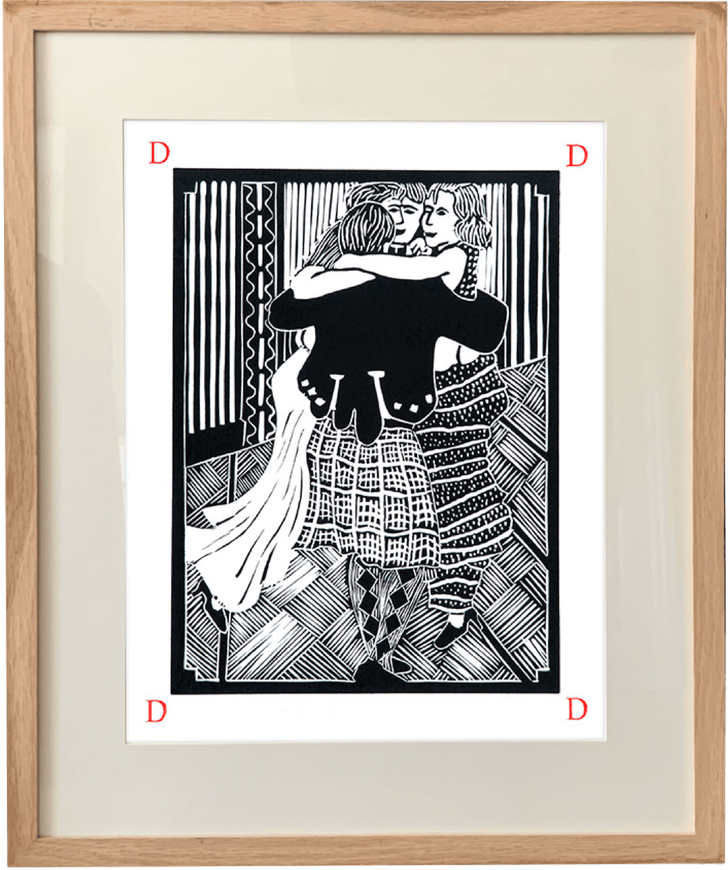 Dione Verulam, d is for dancing (Unframed)