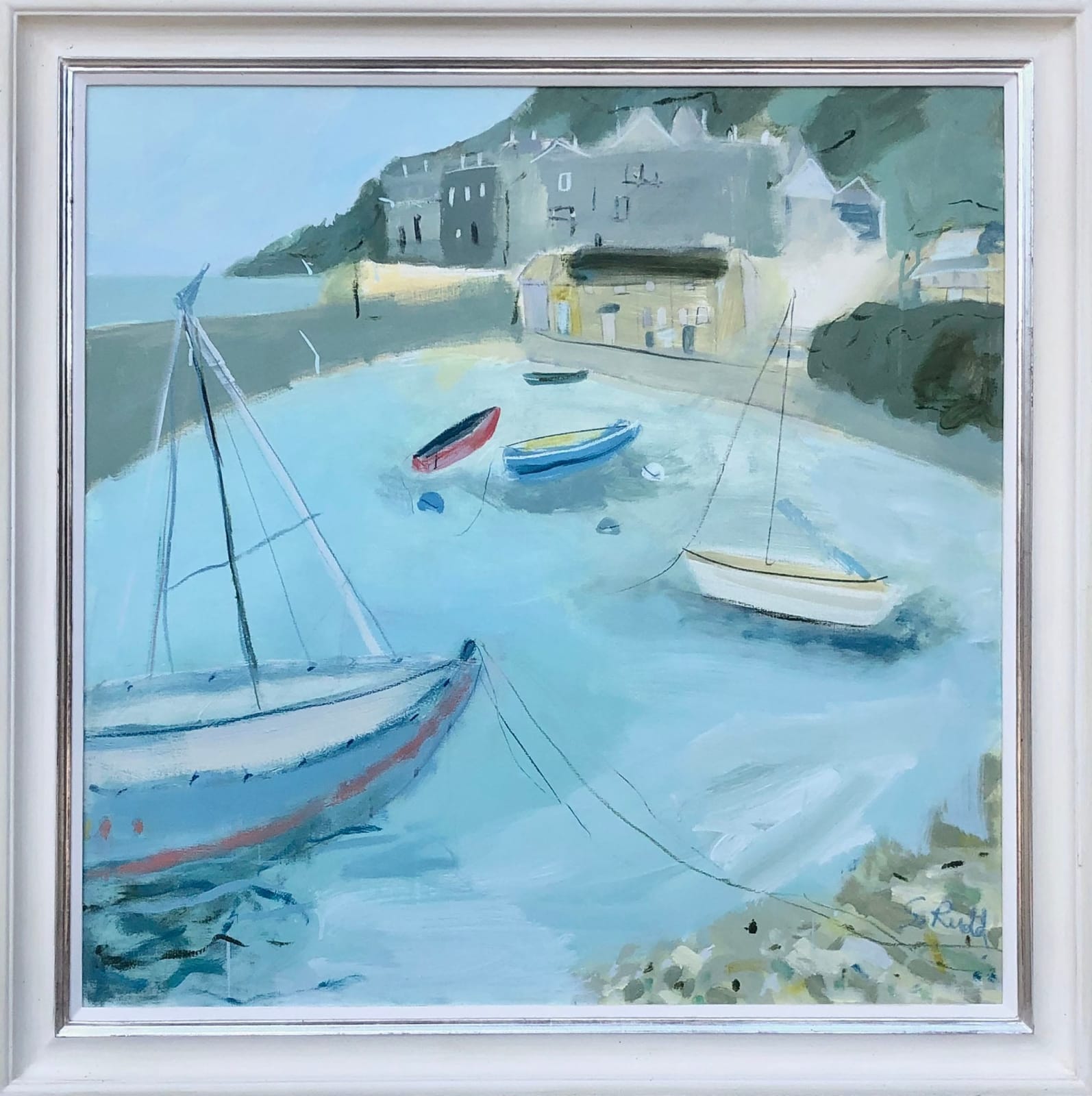 Sam Rudd, Mousehole Harbour (Hungerford Gallery)