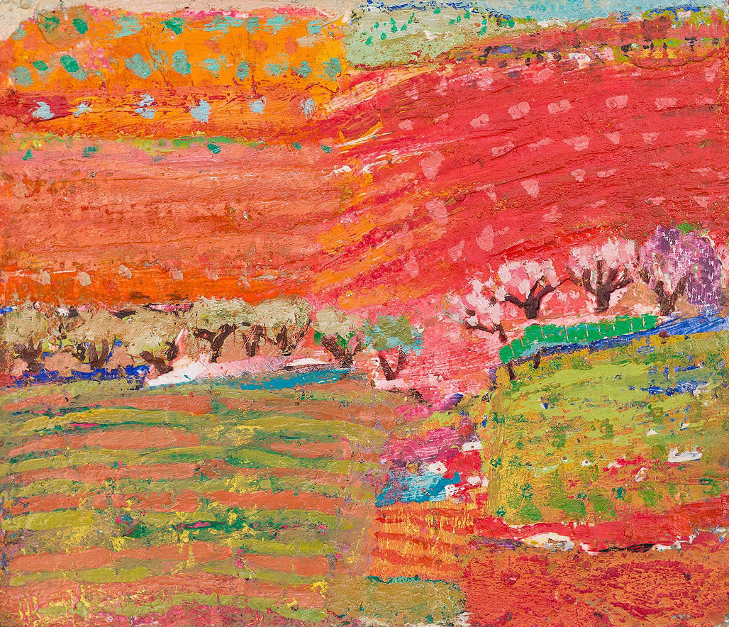 Annabel Keatley, Vibrant Light of the Land II (Hungerford Gallery)