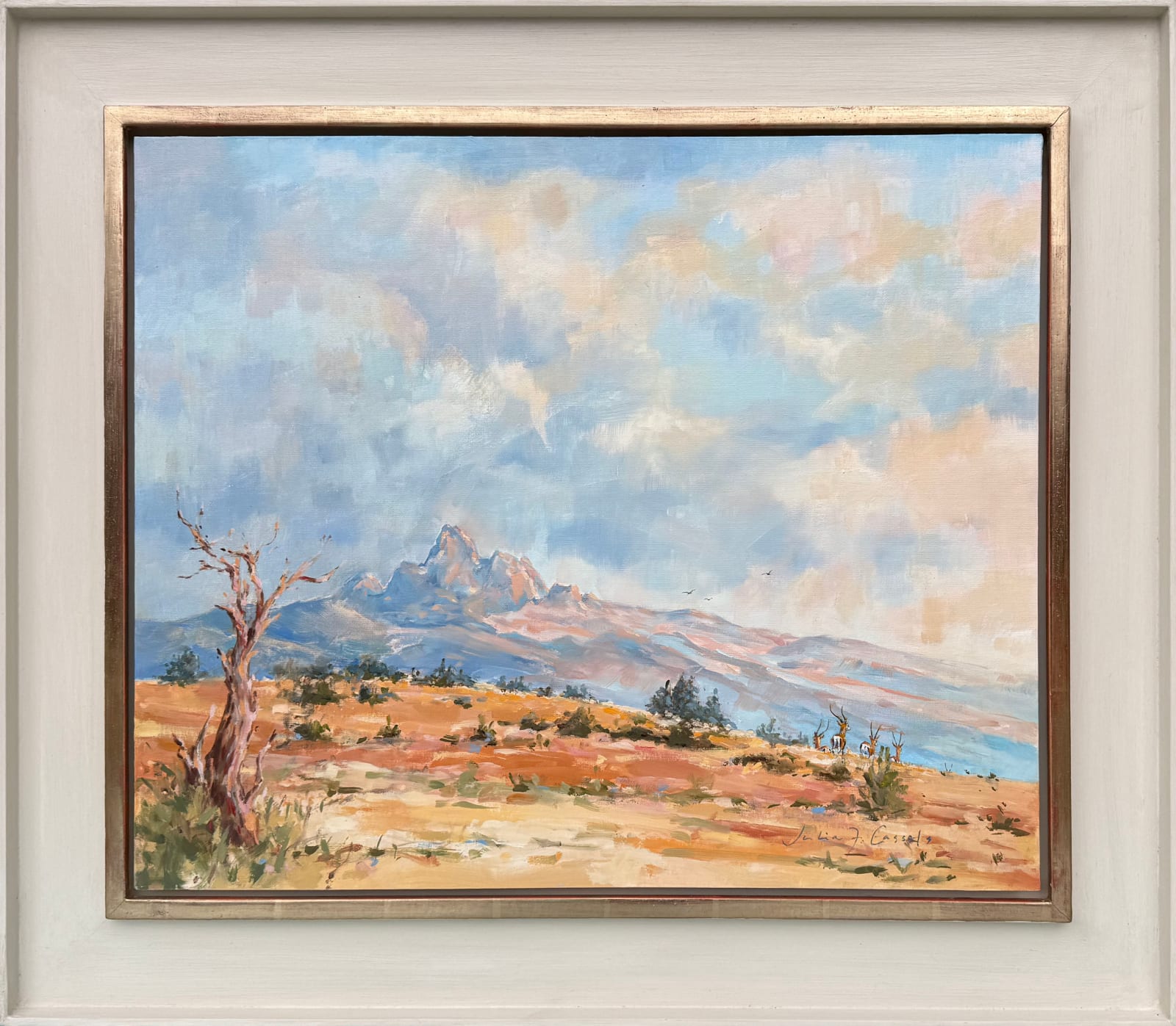 Julia Cassels, Mount Kenya (Hungerford Gallery)