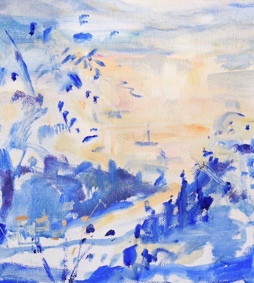 Jemma Powell, Sailing at Sunrise (Hungerford Gallery)