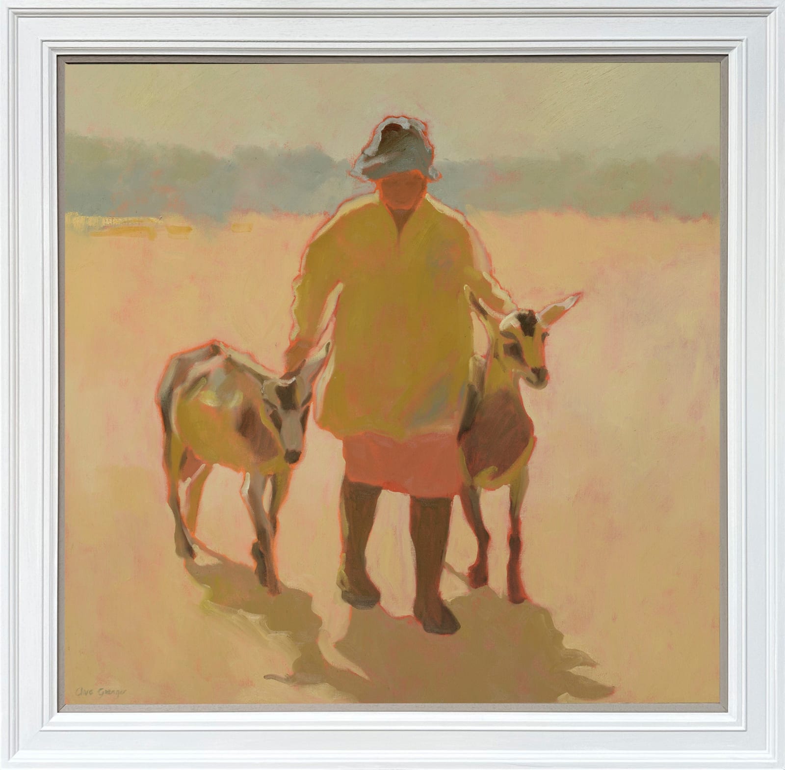 Clare Granger, Goats in the Sun (London Gallery)