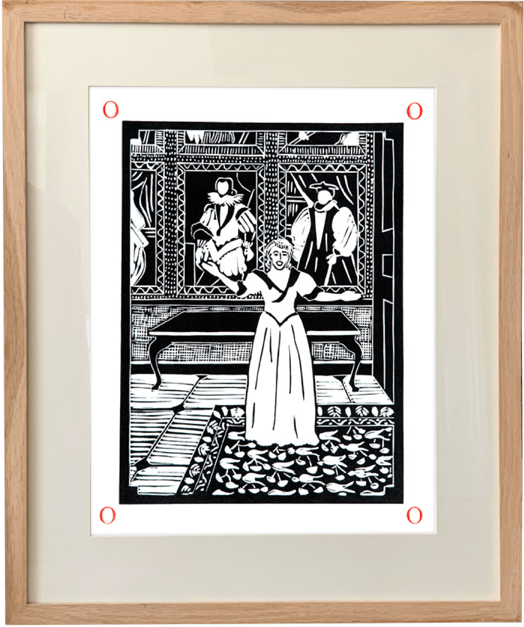 Dione Verulam, o is for opera (Unframed)